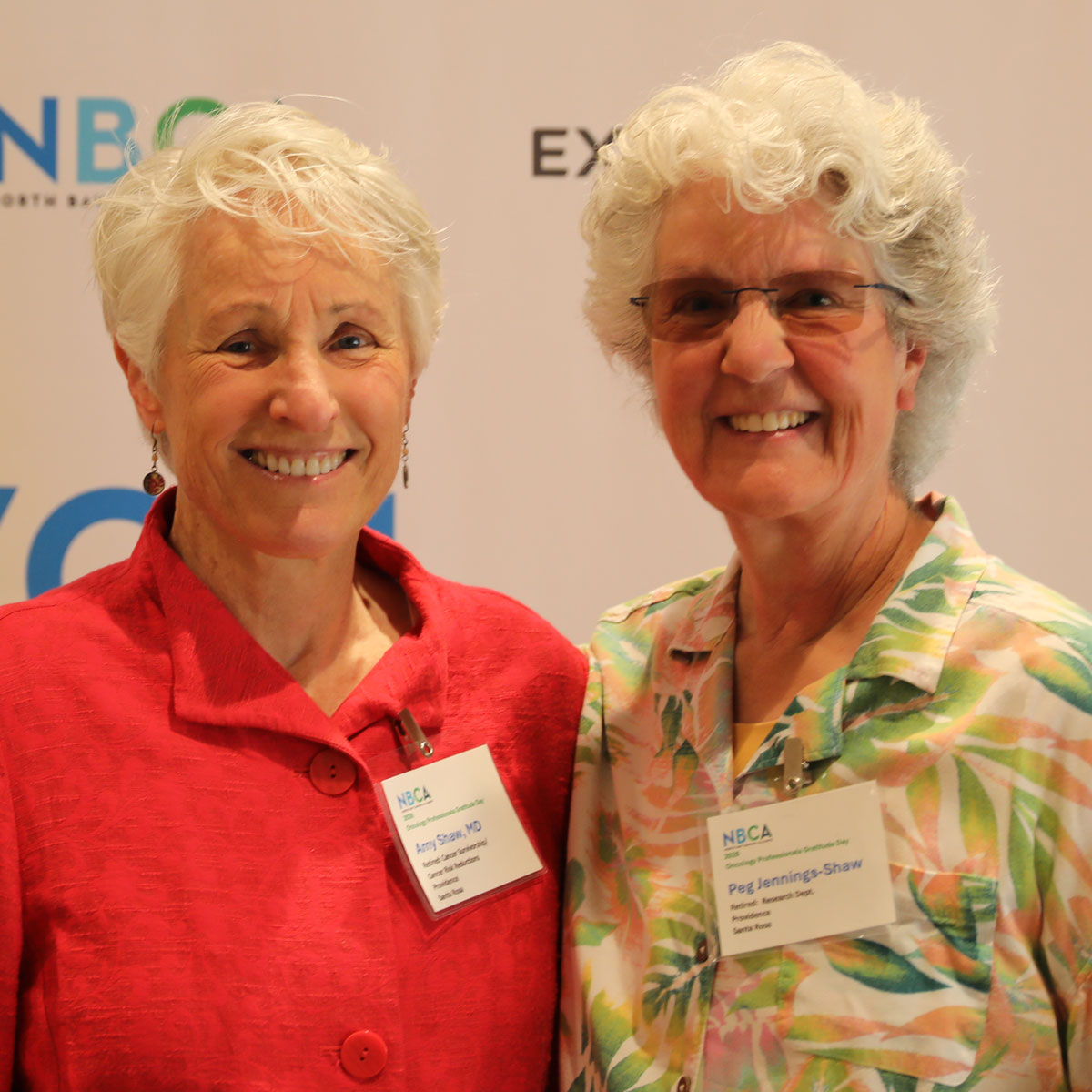 Dr. Amy Shaw and Peg Jennings-Shaw
